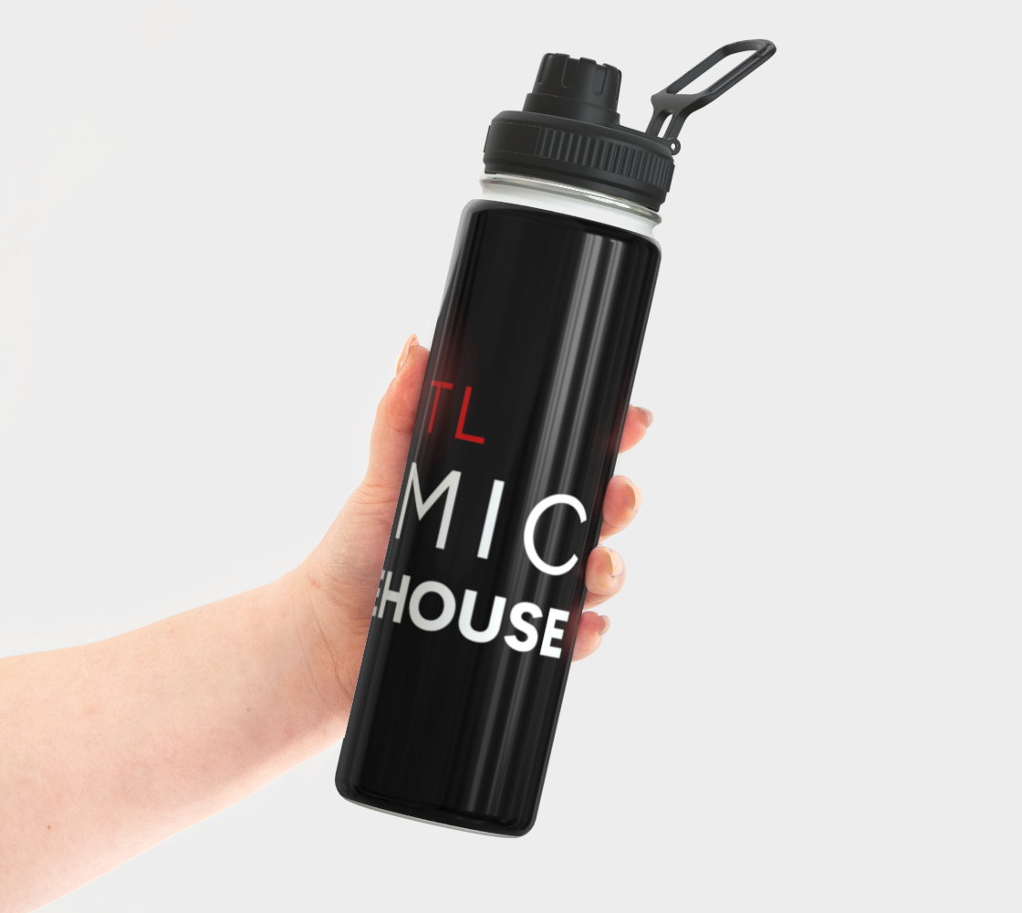 MTL Comic Warehouse Water Bottle - Glossy