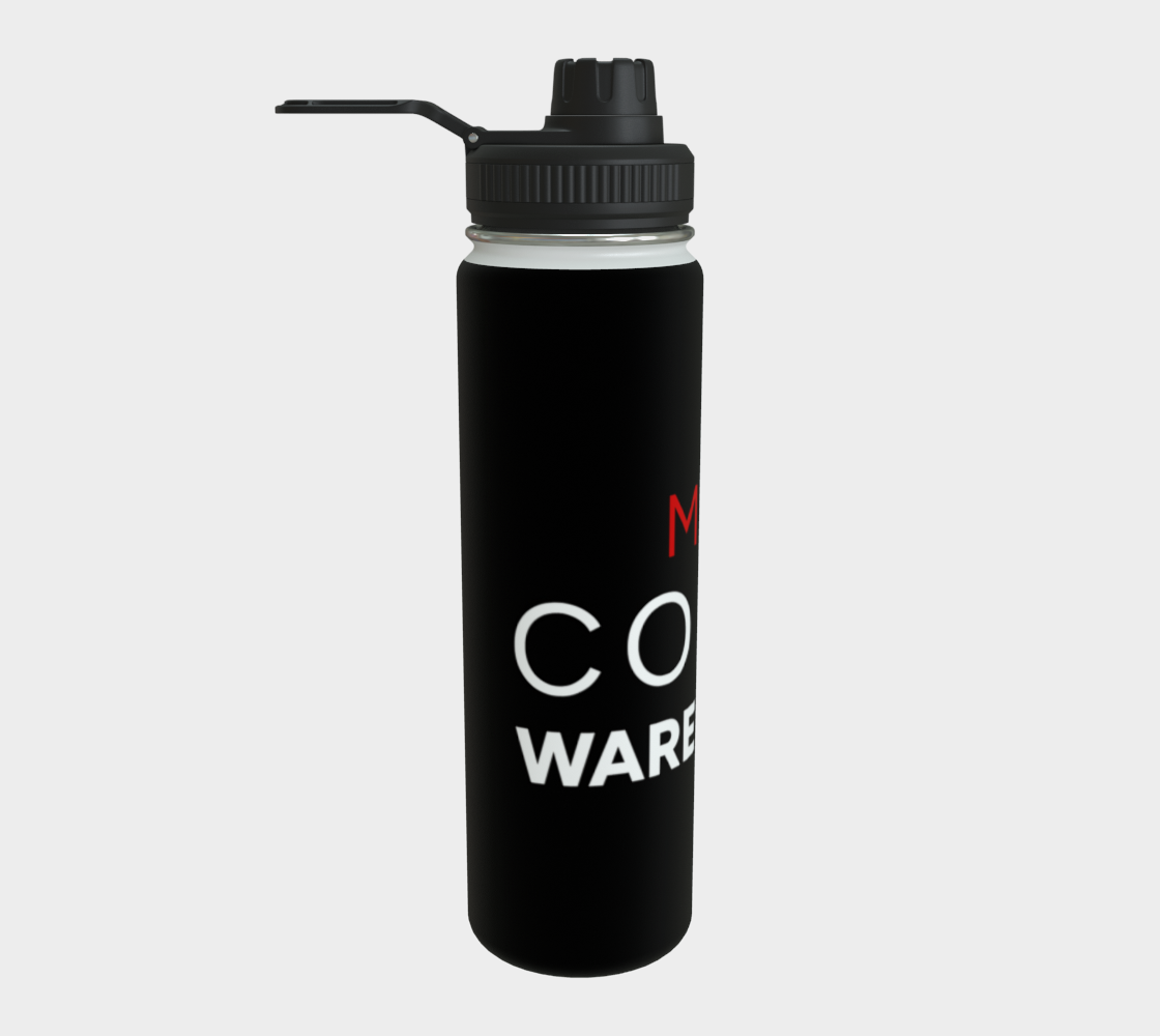 MTL Comic Warehouse Water Bottle - Matte