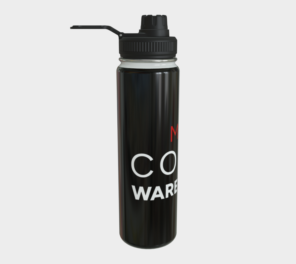 MTL Comic Warehouse Water Bottle - Glossy