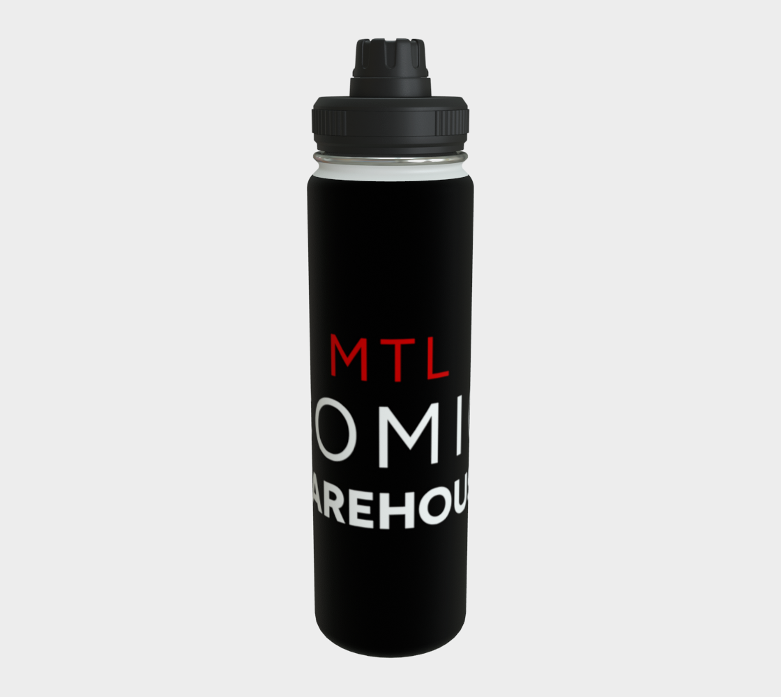 MTL Comic Warehouse Water Bottle - Matte